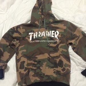 Camo Thrasher Hoodie